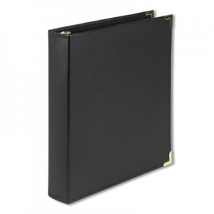 Samsill Classic Collection Ring Binder, 3 Rings, 1.5" Capacity, 11 x 8.5, Black SAM15150 15150