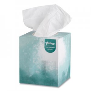 Kleenex Naturals Facial Tissue, 2-Ply, White, 95 Sheets/Box KCC21272BX 21272