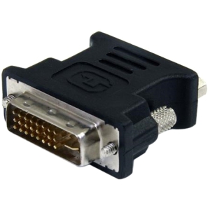 StarTech.com DVI to VGA Cable Adapter - Black - M/F DVIVGAMFBK