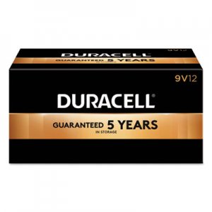 Duracell CopperTop Alkaline 9V Batteries, 12/Box DURMN1604BKD MN1604BKD