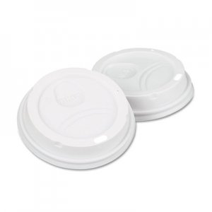 Dixie White Dome Lid Fits 10-16oz Perfectouch Cups, 12-20oz Hot Cups, WiseSize, 500/CT DXE9542500DXCT 9542500DX