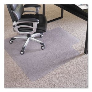 ES Robbins Performance Series AnchorBar Chair Mat for Carpet up to 1", 45 x 53, Clear ESR124154 124154