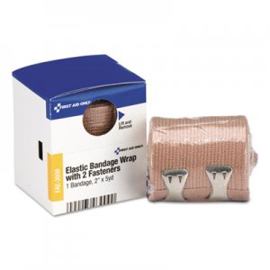 First Aid Only SmartCompliance Elastic Bandage Wrap, 2" x 5yds, Latex-Free FAOFAE3009 FAE-3009