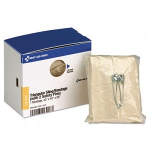 First Aid Only SmartCompliance Triangular Sling/Bandage, 40" x 40" x 56" FAOFAE6007 FAE-6007