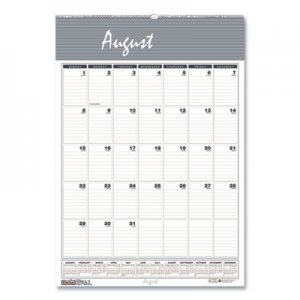 House of Doolittle Recycled Bar Harbor Wirebound Academic Monthly Wall Calendar, 15.5 x 22, 2021-2022 HOD353 353