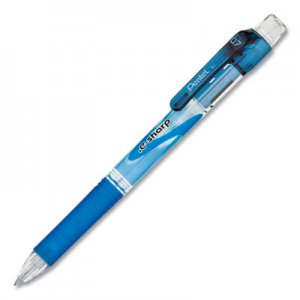 Pentel e-Sharp Mechanical Pencil, 0.7 mm, HB (#2.5), Black Lead, Blue Barrel, Dozen PENAZ127C AZ127C