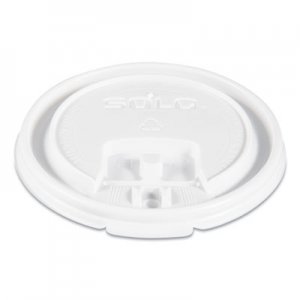 Dart Lift Back and Lock Tab Cup Lids, for 8oz Cups, White, 100/Sleeve, 20 Sleeves/CT SCCLB3081 LB3081-00007