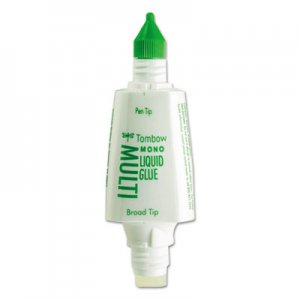 Tombow MONO Multi Liquid Glue, 0.88 oz, Dries Clear TOM52190 52190