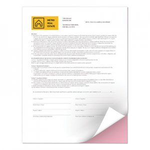 Xerox Revolution Digital Carbonless Paper, 8 1/2 x 11, White/Pink, 5,000 Sheets/CT XER3R12421 3R12421
