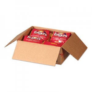 Folgers Coffee Filter Packs, Classic Roast, .9 oz, 10 Filters/Pack, 4 Packs/Carton FOL06239