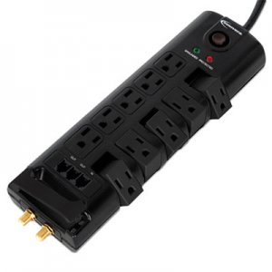 Innovera Surge Protector, 10 Outlets, 6 ft Cord, 2880 Joules, Black IVR71657