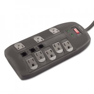 Innovera Surge Protector, 8 Outlets, 6 ft Cord, 2160 Joules, Black IVR71656