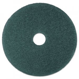 3M Cleaner Floor Pad 5300, 19" Diameter, Blue, 5/Carton MMM08412 5300