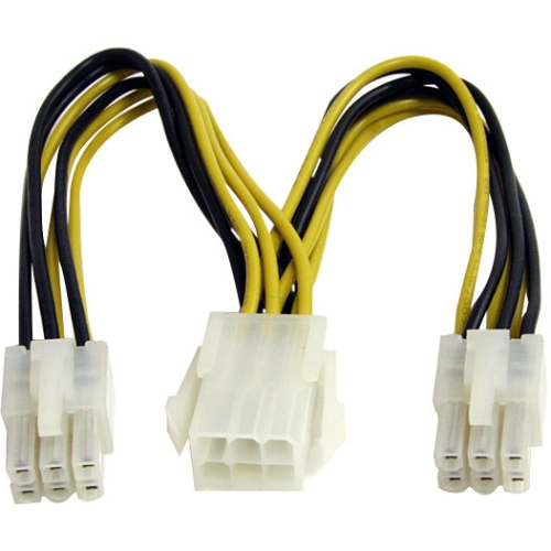 StarTech.com 6in PCI Express Power Splitter Cable PCIEXSPLIT6