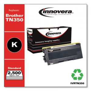 Innovera Remanufactured Black Toner, Replacement for Brother TN350, 2,500 Page-Yield IVRTN350