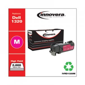 Innovera Remanufactured Magenta High-Yield Toner, Replacement for Dell 1320 (310-9064), 2,000 Page-Yield IVRD1320M