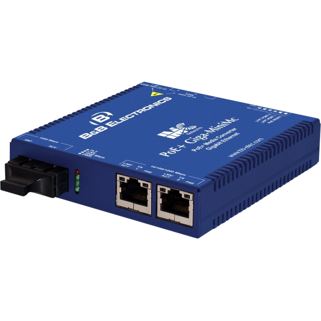 B+B 10/100/1000 Mbps Optical Ethernet Demarcation Unit 858-11121