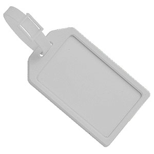 Brady Colored Molded Rigid Luggage Tag Holder 1840-6208