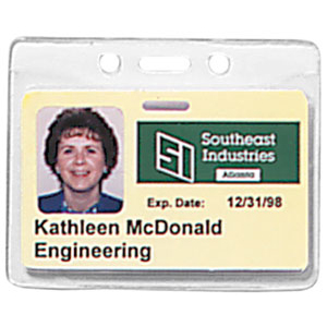 Brady Horizontal Top-Load Badge Holder 1815-1000