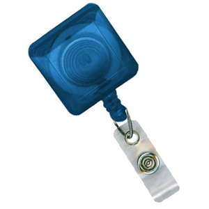 Brady Square Translucent Spring Clip Badge Reel 2120-5712