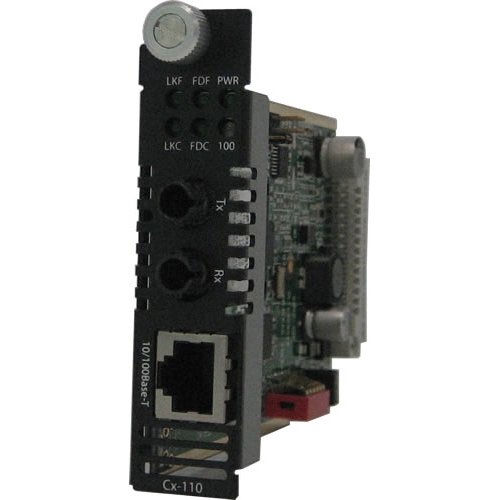Perle Fast Ethernet Meda Converter 05051400 C-110-M2ST2