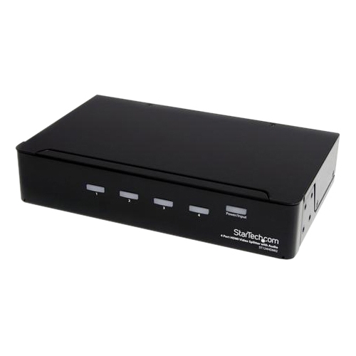 StarTech.com 4 Port HDMI 1.3 Video Splitter w/ Audio ST124HDMI2
