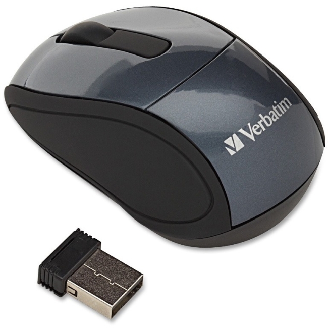 Verbatim Wireless Mini Travel Mouse Graphite 97470