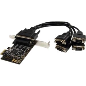 StarTech.com 4 Port RS232 PCI Express Serial Card w/ Breakout Cable PEX4S553B