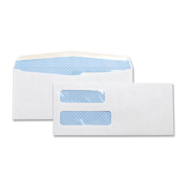 Business Source Double Window Envelope 36694