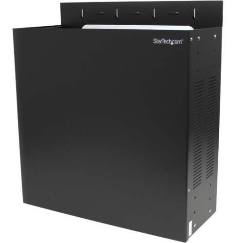 StarTech.com 4U 19in Steel Horizontal Rack Mount and Wall Mountable Server Rack RK419WALVO