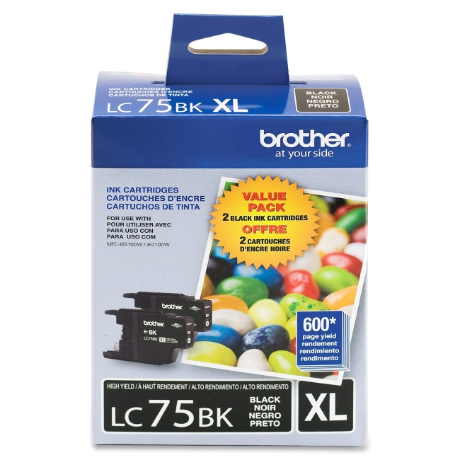 Brother Ink Cartridge LC752PKS LC75BK
