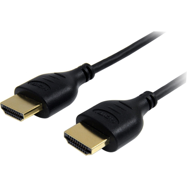 StarTech.com 6 ft High Speed Slim HDMI Digital Video Cable with Ethernet - M/M HDMIMM6HSS