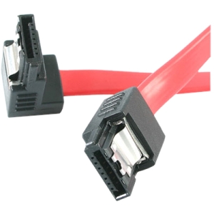 StarTech.com 12in SATA to Right Angle SATA Serial ATA Cable SATA12RA1