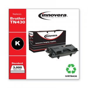 Innovera Remanufactured Black Toner, Replacement for Brother TN430, 3,000 Page-Yield IVRTN430