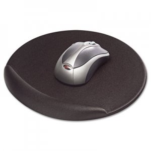 Kelly Computer Supply Mouse Pad, Memory Foam, Non-Skid Base, 8 x 8 x 3/4, Black KCS50155