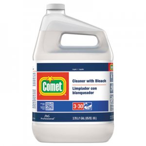 Comet Cleaner with Bleach, Liquid, One Gallon Bottle, 3/Carton PGC02291CT 02291