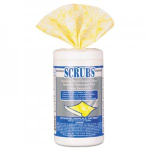 SCRUBS Stainless Steel Cleaner Towels, 9 3/4 x 10 1/2, 30/Canister ITW91930 91930