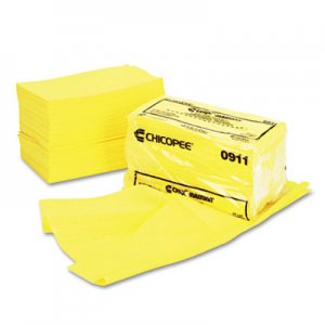 Chix Masslinn Dust Cloths, 24 x 24, Yellow, 50/Bag, 2 Bags/Carton CHI0911 0911