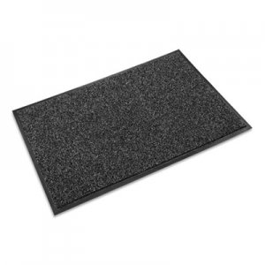 Crown Cross-Over Indoor/Outdoor Wiper/Scraper Mat, Olefin/Poly, 36 x 60, Gray CWNCS0035GY CS 0035GY