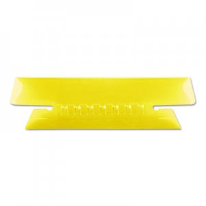 Pendaflex Transparent Colored Tabs For Hanging File Folders, 1/3-Cut Tabs, Yellow, 3.5" Wide, 25/Pack PFX4312YEL 43