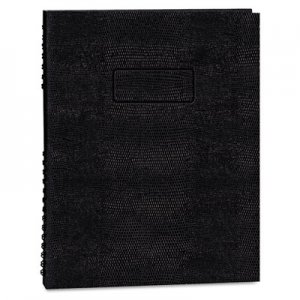 Blueline EcoLogix NotePro Executive Notebook, Medium/College Rule, Black, 11 x 8.5, 100 Sheets REDA10200EBLK A10200E.BLK