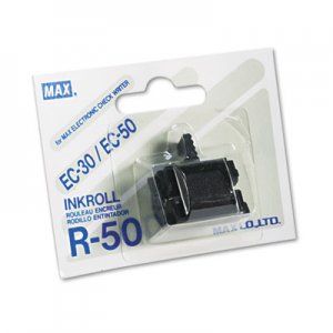 MAX R50 Replacement Ink Roller, Black MXBR50 R-50