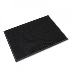 Crown Mat-A-Dor Entrance/Antifatigue Mat, Rubber, 36 x 72, Black CWNMAFG62BK MA FG62BK