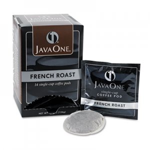 Java One Coffee Pods, French Roast, Single Cup, 14/Box JAV30800 39830806141