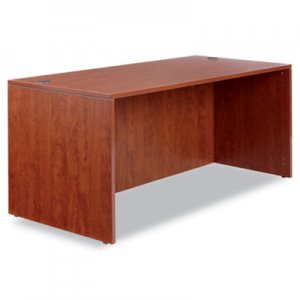 Alera Valencia Series Straight Front Desk Shell, 65w x 29 1/2d x 29 5/8h, Cherry ALEVA216630MC