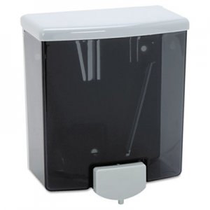 Bobrick ClassicSeries Surface-Mounted Soap Dispenser, 40oz, Black/Gray BOB40 B-40