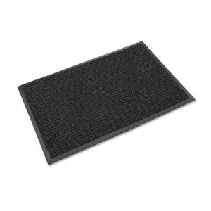 Crown Super-Soaker Wiper Mat w/Gripper Bottom, Polypropylene, 34 x 119, Charcoal CWNSSR310CH SS R310CH