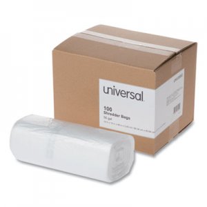 Universal High-Density Shredder Bags, 56 gal Capacity, 100/Box UNV35952