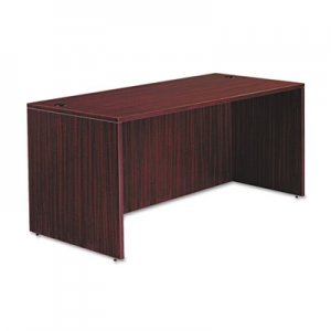 Alera Valencia Series Straight Front Desk Shell,65w x 29 1/2d x 29 5/8h,Mahogany ALEVA216630MY