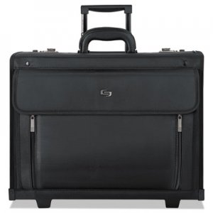 Solo Classic Rolling Catalog Case, 16", 18" x 8" x 14", Black USLPV784 PV78-4